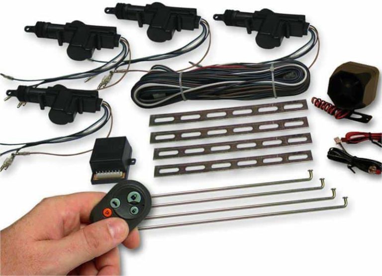 4 Door Power Lock Kit with Alarm