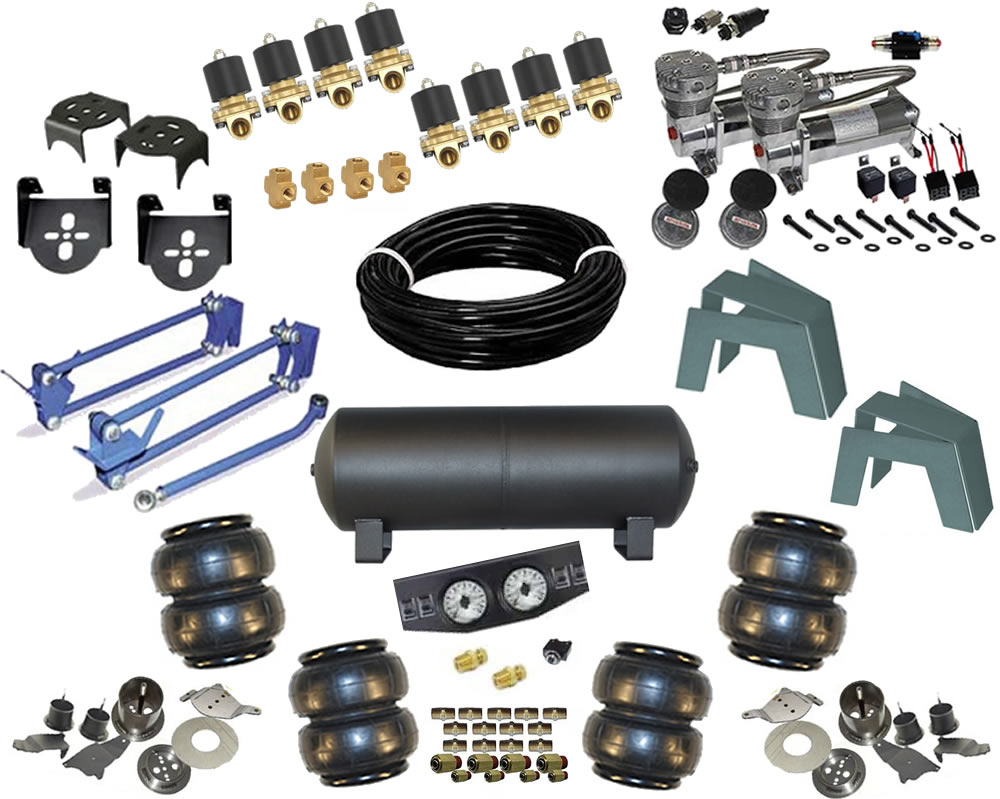 truck air bag suspension kits