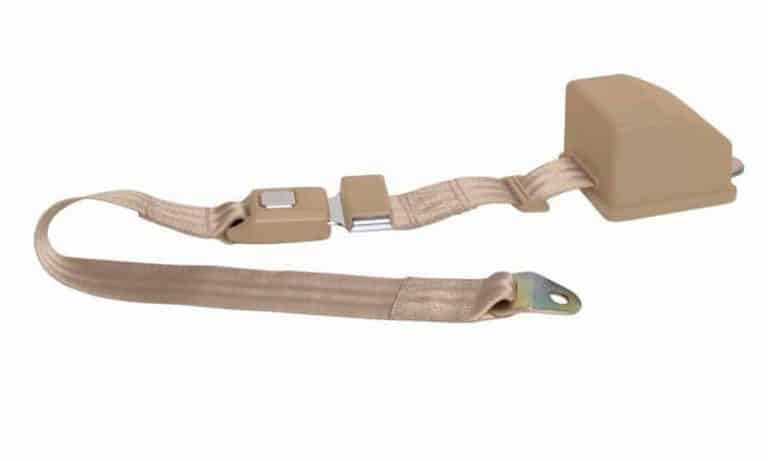 2 Point Retractable Tan Lap Seat Belt(1 Belt)