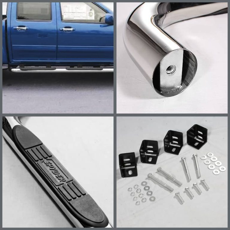 04-10 GMC Canyon, Colorado Extended Cab 3" Stainless Side Step Bar